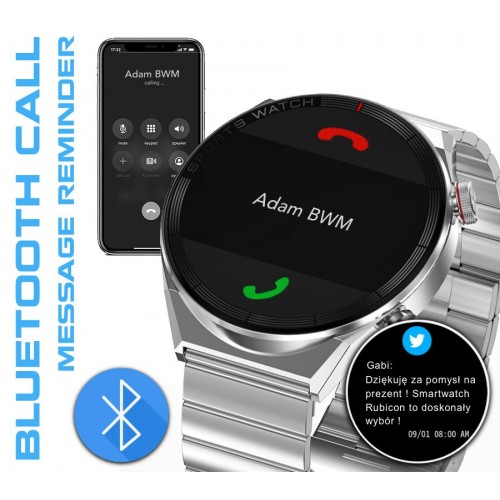 Smartwatch RUBICON RNCE99 SMARUB194 Czarny