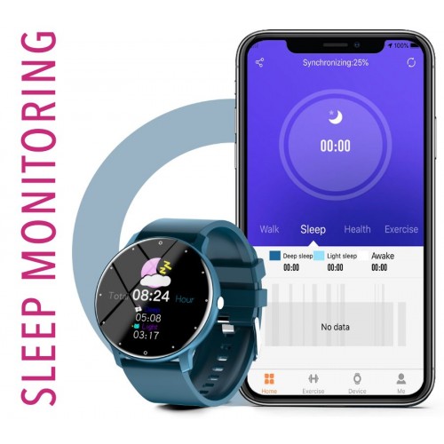 Smartwatch RUBICON RNCF01 SMARUB196 Złoty