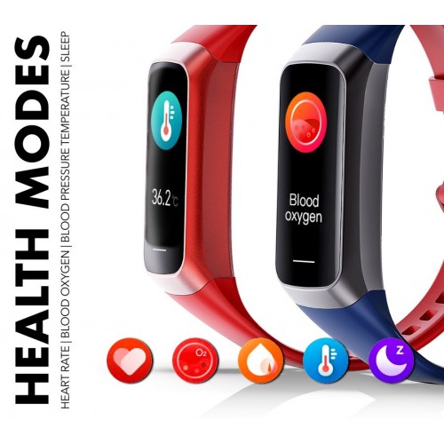 Smartwatch RUBICON RNCF05 SMARUB211 Czarny