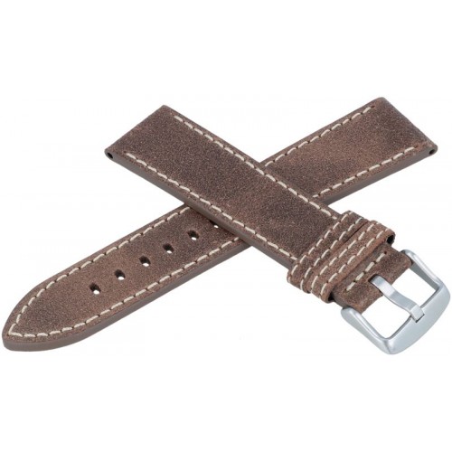 Pasek TEKLA D7B 24mm Brązowy