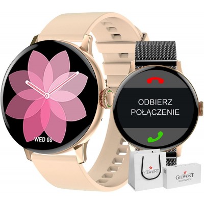 Smartwatch GIEWONT GW330-4 Różowe Złoto - Zestaw