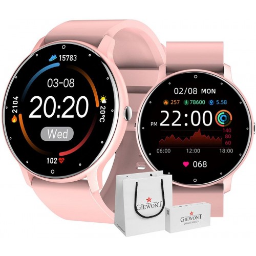 Smartwatch GIEWONT GW120-1 Różowy