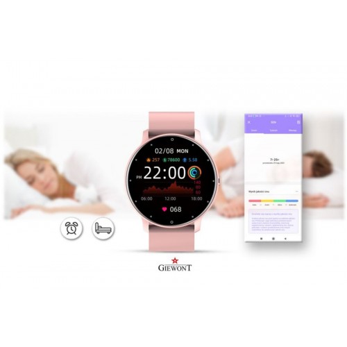 Smartwatch GIEWONT GW120-1 Różowy