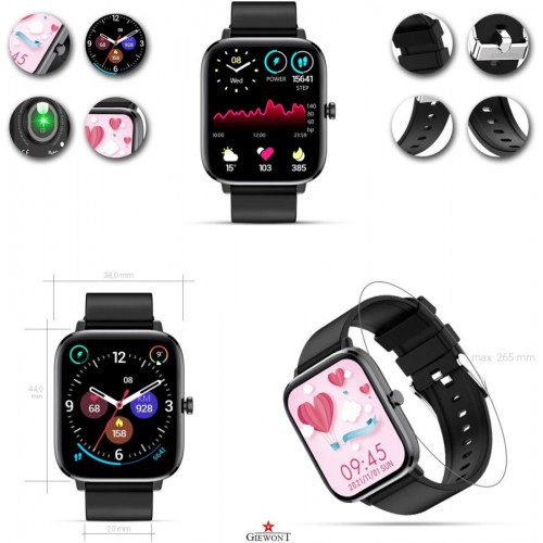 Smartwatch GIEWONT GW230-2 Czarny