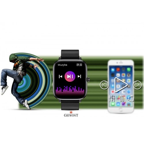 Smartwatch GIEWONT GW230-2 Czarny