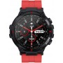 Smartwatch GRAVITY GT7-5 na czerwonym pasku