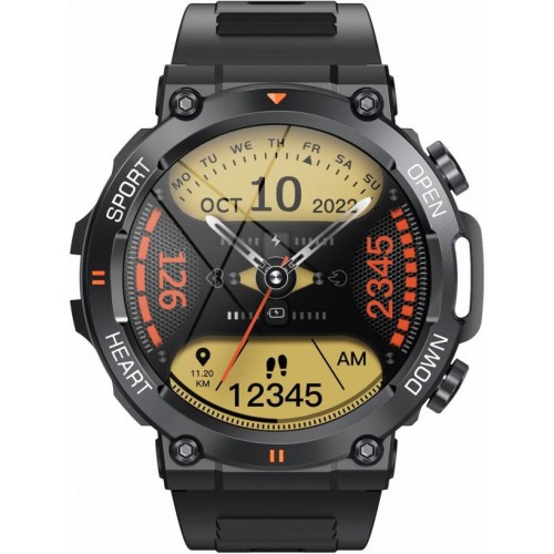 Smartwatch GRAVITY GT7-1 PRO Multisport Czarny Ø47mm