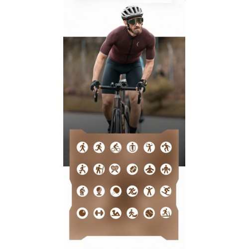 Smartwatch GRAVITY GT7-1 PRO Multisport Czarny Ø47mm