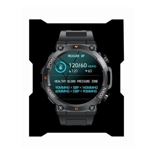Smartwatch GRAVITY GT7-1 PRO Multisport Czarny Ø47mm