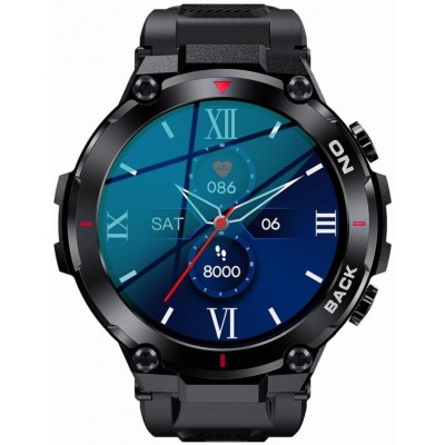 Smartwatch GRAVITY GT8-1 Multisport z Gps Czarny Ø46mm