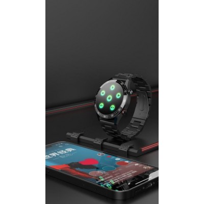 Smartwatch GRAVITY GT4-2 na stalowej bransolecie Ø47mm