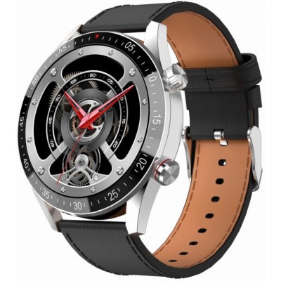 Smartwatch GRAVITY GT4-5 na skórzanym pasku Ø47mm