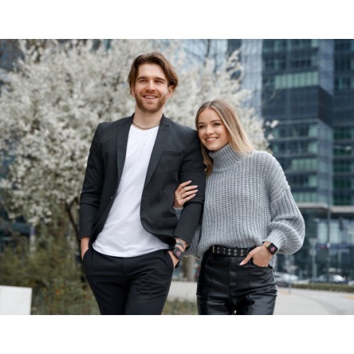 Smartwatch GARETT GRC MAXX Gold Steel