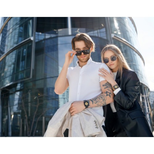 Smartwatch GARETT GRC CLASSIC Black steel