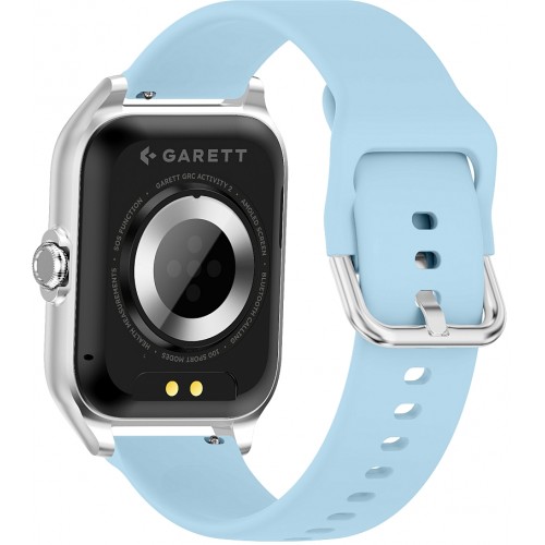 Smartwatch GARETT GRC Activity 2 srebrny + pasek
