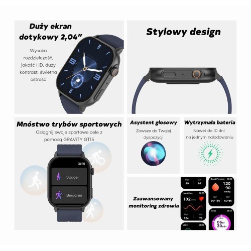 Smartwatch GRAVITY GT15-1