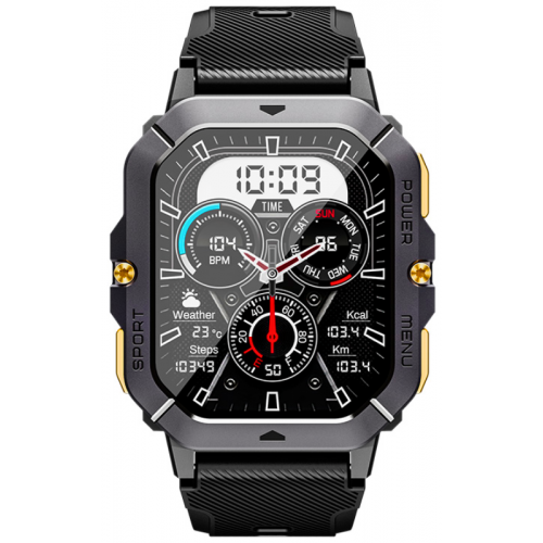 Smartwatch RUBICON RNCF23 Czarny SMARUB284