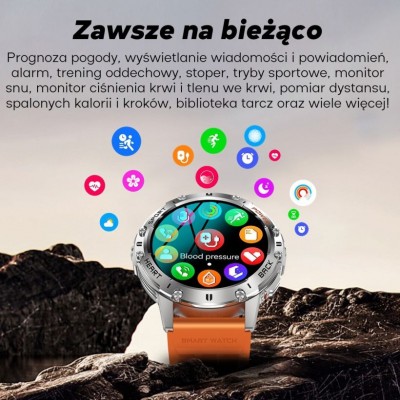 Smartwatch GRAVITY GT22-3 - Zestaw