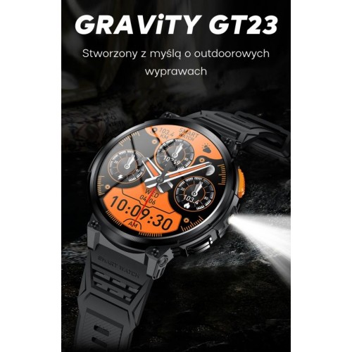 Smartwatch GRAVITY GT23-1 - Zestaw
