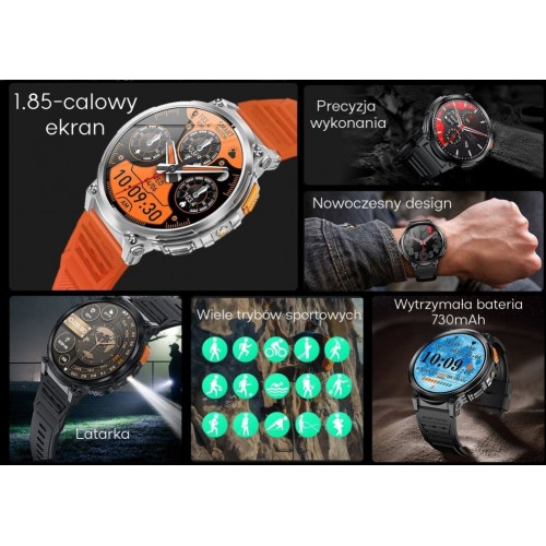 Smartwatch GRAVITY GT23-4 - Zestaw