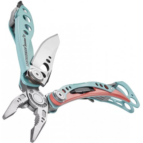 Multitool LEATHERMAN Skeletool CX 833135 Paradise - 7 narzędzi
