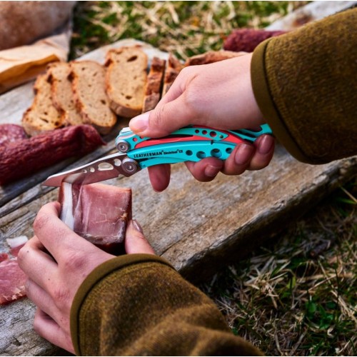 Multitool LEATHERMAN Skeletool CX 833135 Paradise - 7 narzędzi