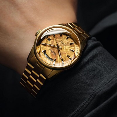 Zegarek BALTICUS Volans Piątunio - Gold Meteorite - Limitowany 30 sztuk