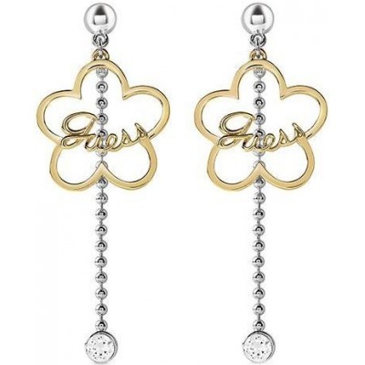 Kolczyki GUESS Flower&Chain Earrings UBE85060