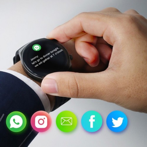 Smartwatch RUBICON RNCE68 Srebrny