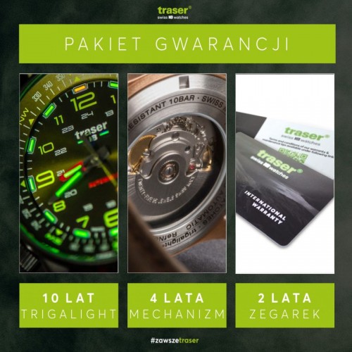 Zegarek TRASER TS-109742 - Zestaw