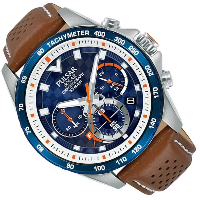 Zegarek męski PULSAR PZ5113X1 Solar Chronograph - HappyTime.com.pl